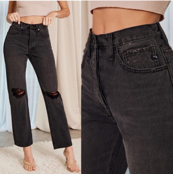Kancan straight rigid jeans - Picture 1 of 4